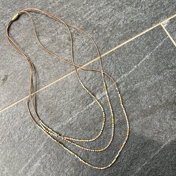 Multi tone necklace - Picture 3 of 4